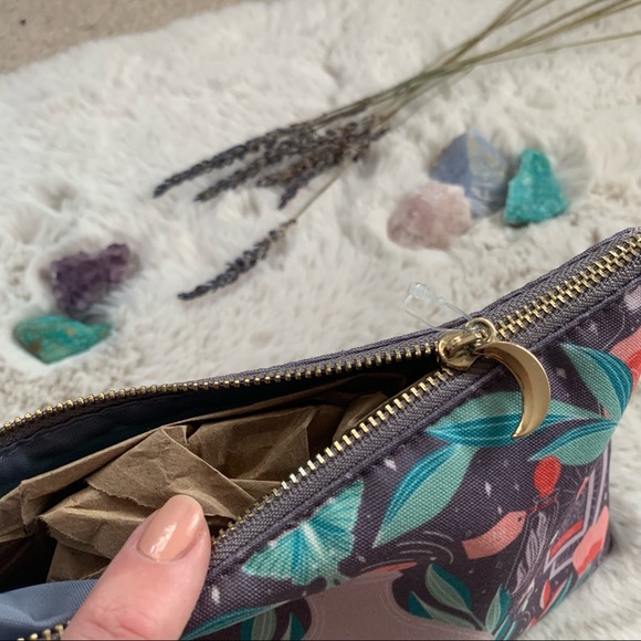 “Potions” crescent moon zip travel case - Picture 3 of 3